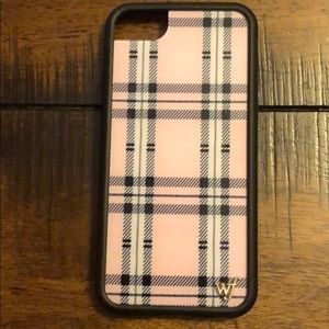 Wildflower Pink Plaid iPhone 6/7/8 Case